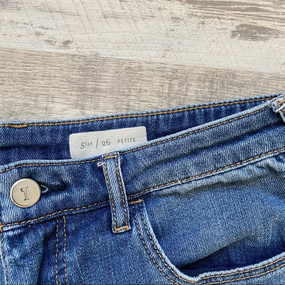 Anthropologie Pilcro Wide-Leg Jeans Petite - Picture 6 of 8